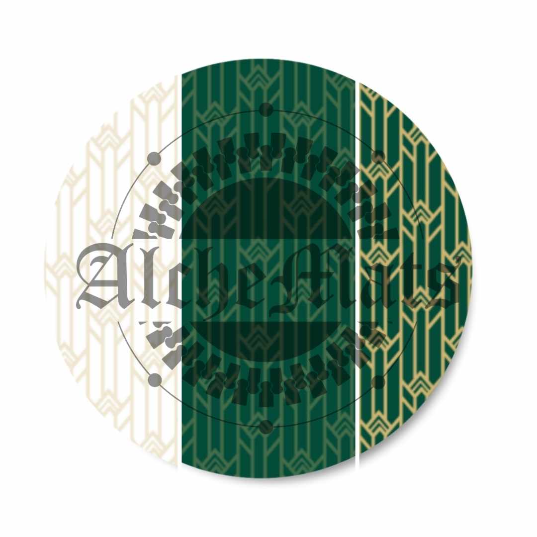Preorder R30 FABRIC/VINYL Wickedly Art Deco Coordinate