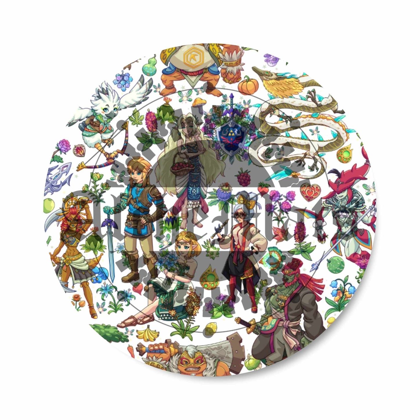 Preorder R30 FABRIC/VINYL Hairule Characters