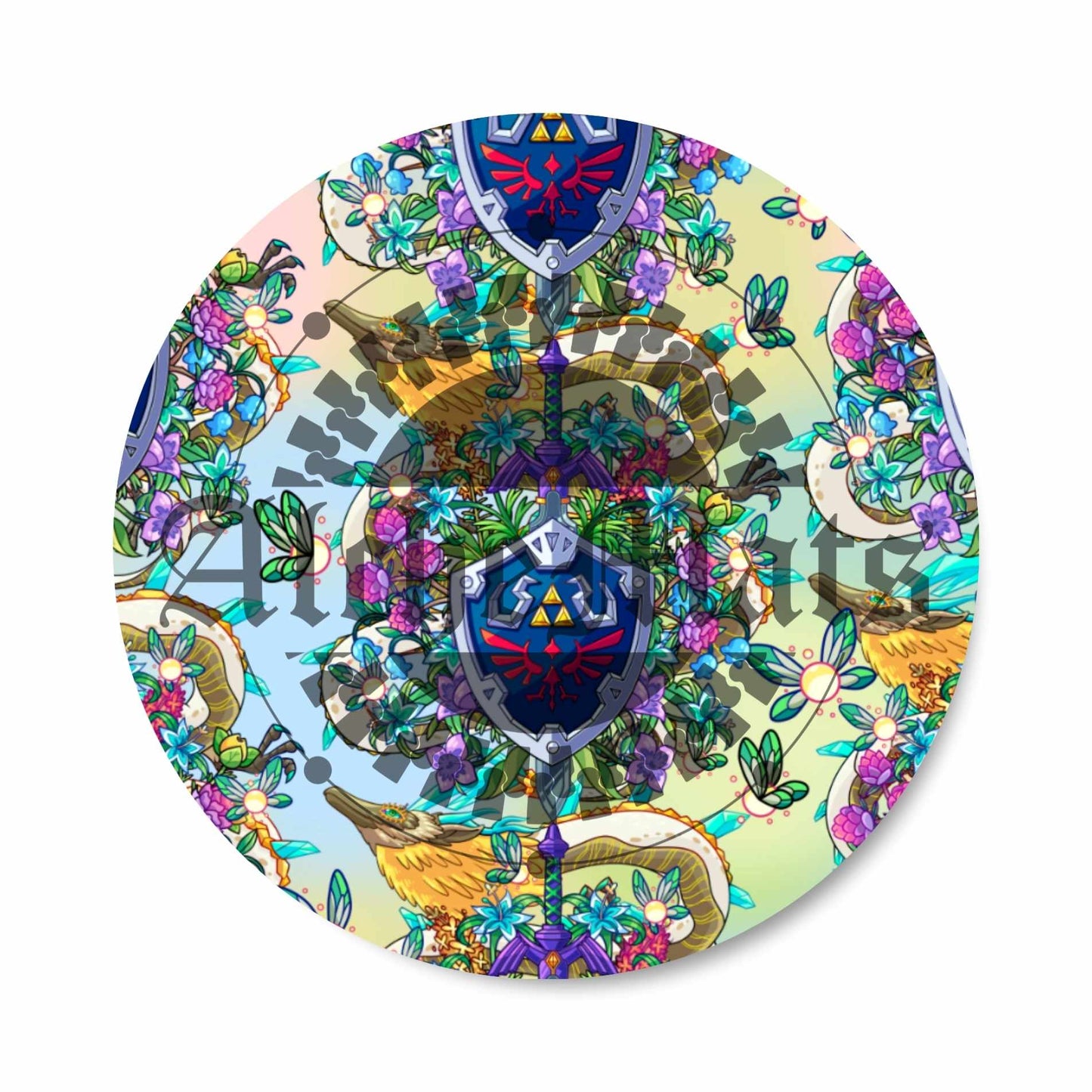 Preorder R30 FABRIC/VINYL Floral Dragon