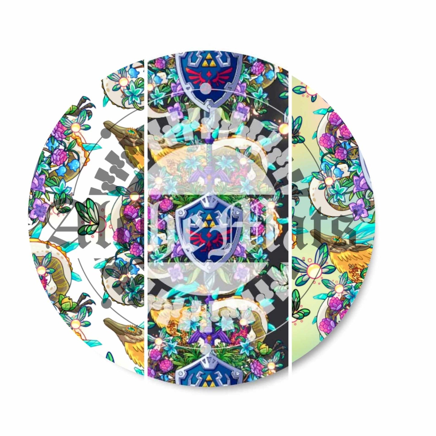 Preorder R30 FABRIC/VINYL Floral Dragon