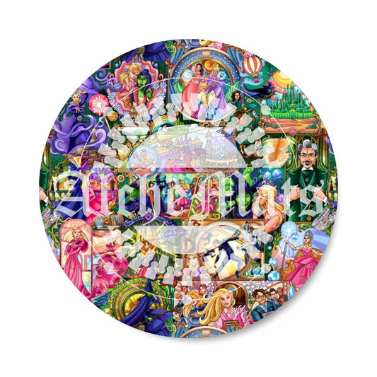 Preorder R30 Fabric/vinyl Wickedly Stained Glass Rerun