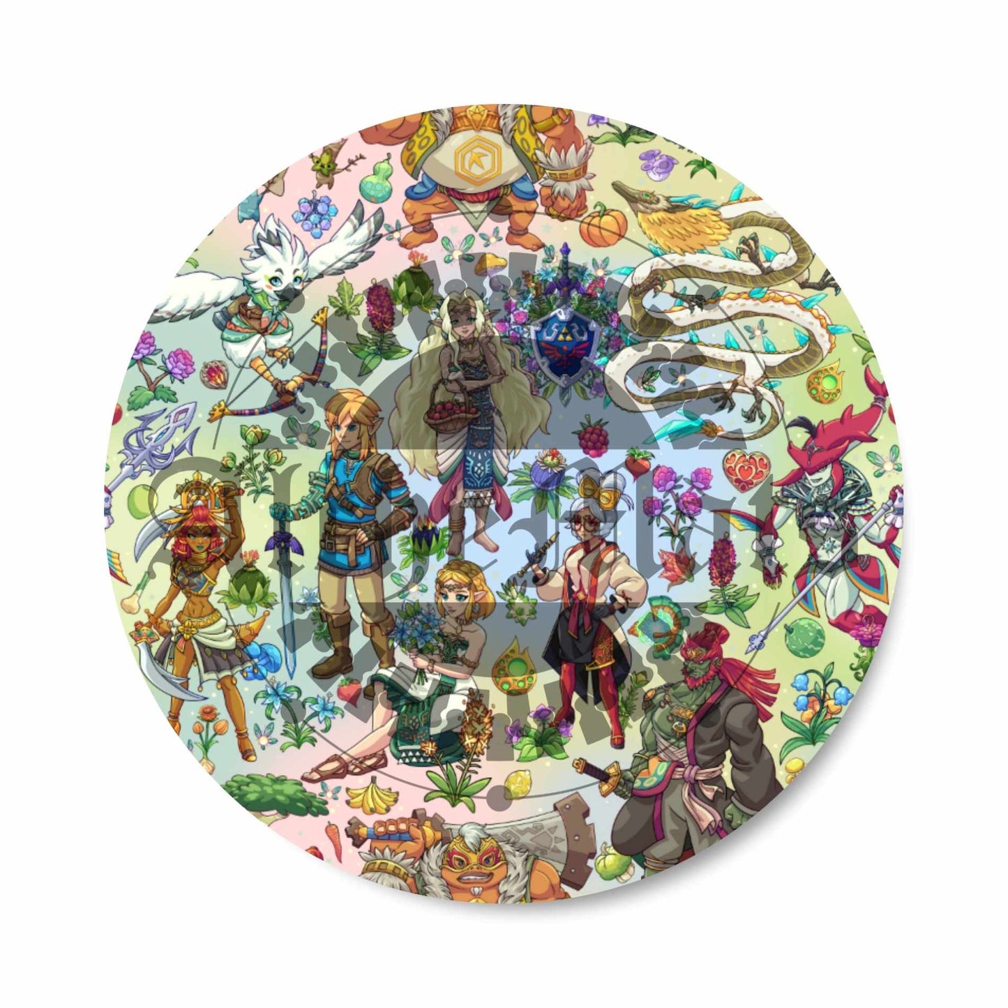 Preorder R30 FABRIC/VINYL Hairule Characters