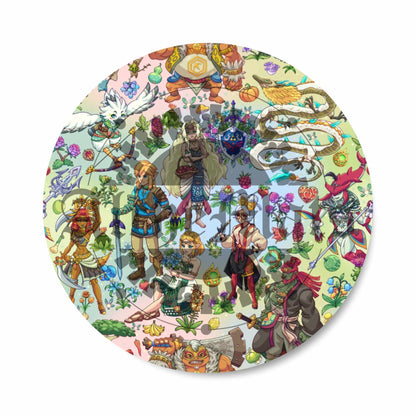 Preorder R30 FABRIC/VINYL Hairule Characters