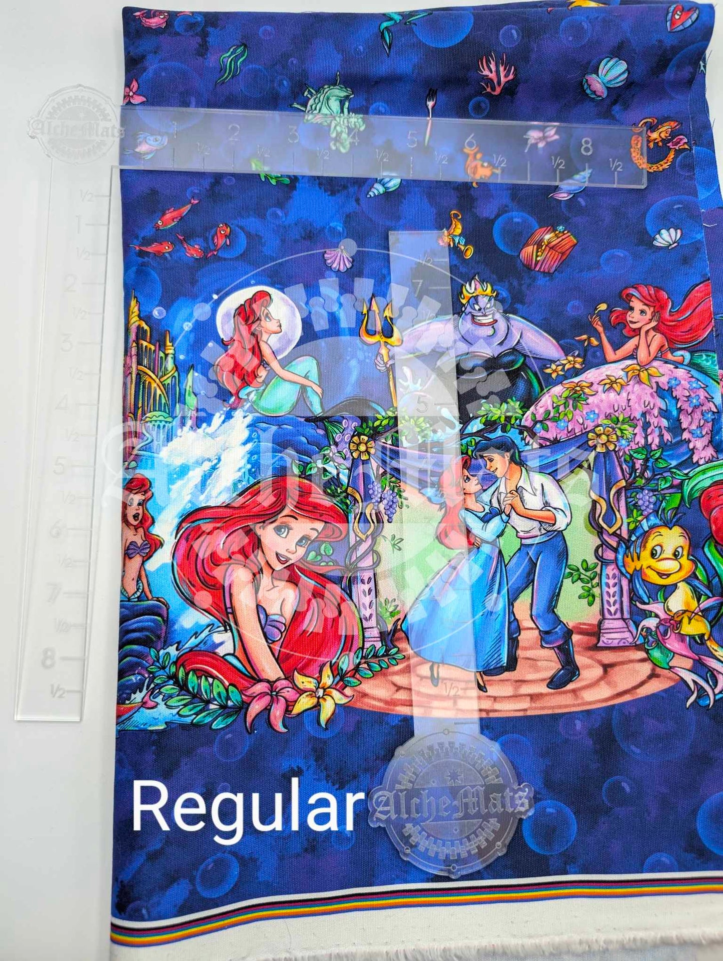 Preorder R30 FABRIC/VINYL OG Mermaid Double Border Print