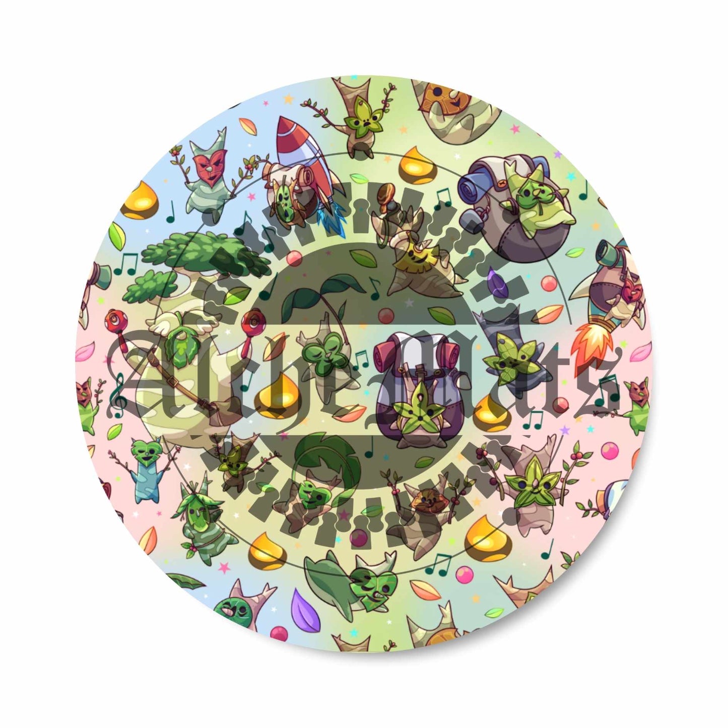 Preorder R30 FABRIC/VINYL Leaf Friends
