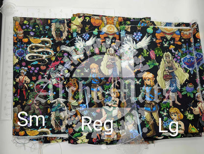 Preorder R30 FABRIC/VINYL Hairule Characters