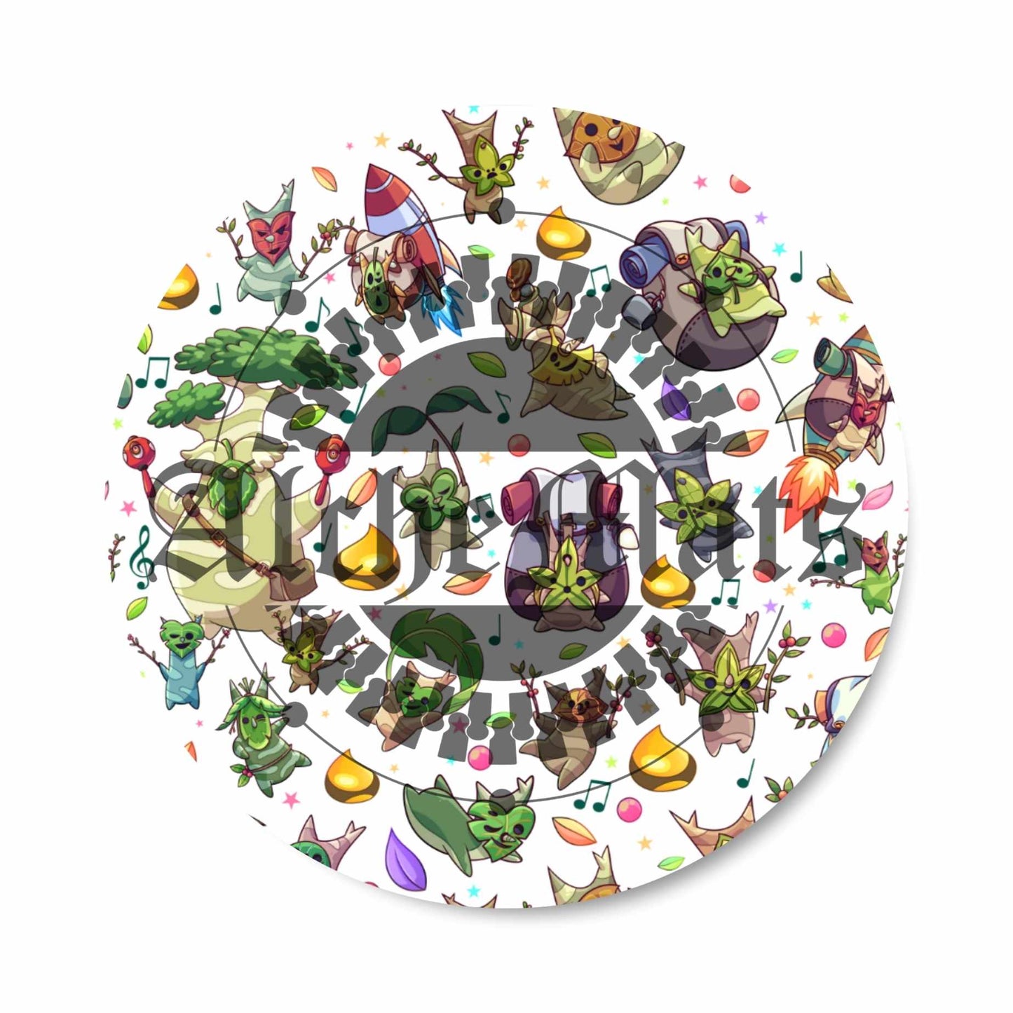 Preorder R30 FABRIC/VINYL Leaf Friends