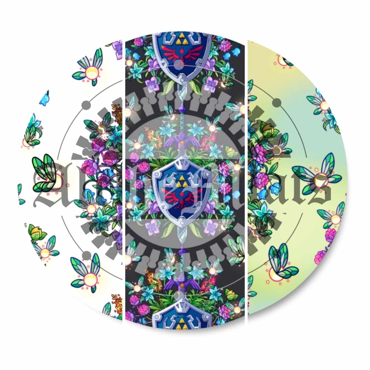 Preorder R30 FABRIC/Vinyl Floral Fairies