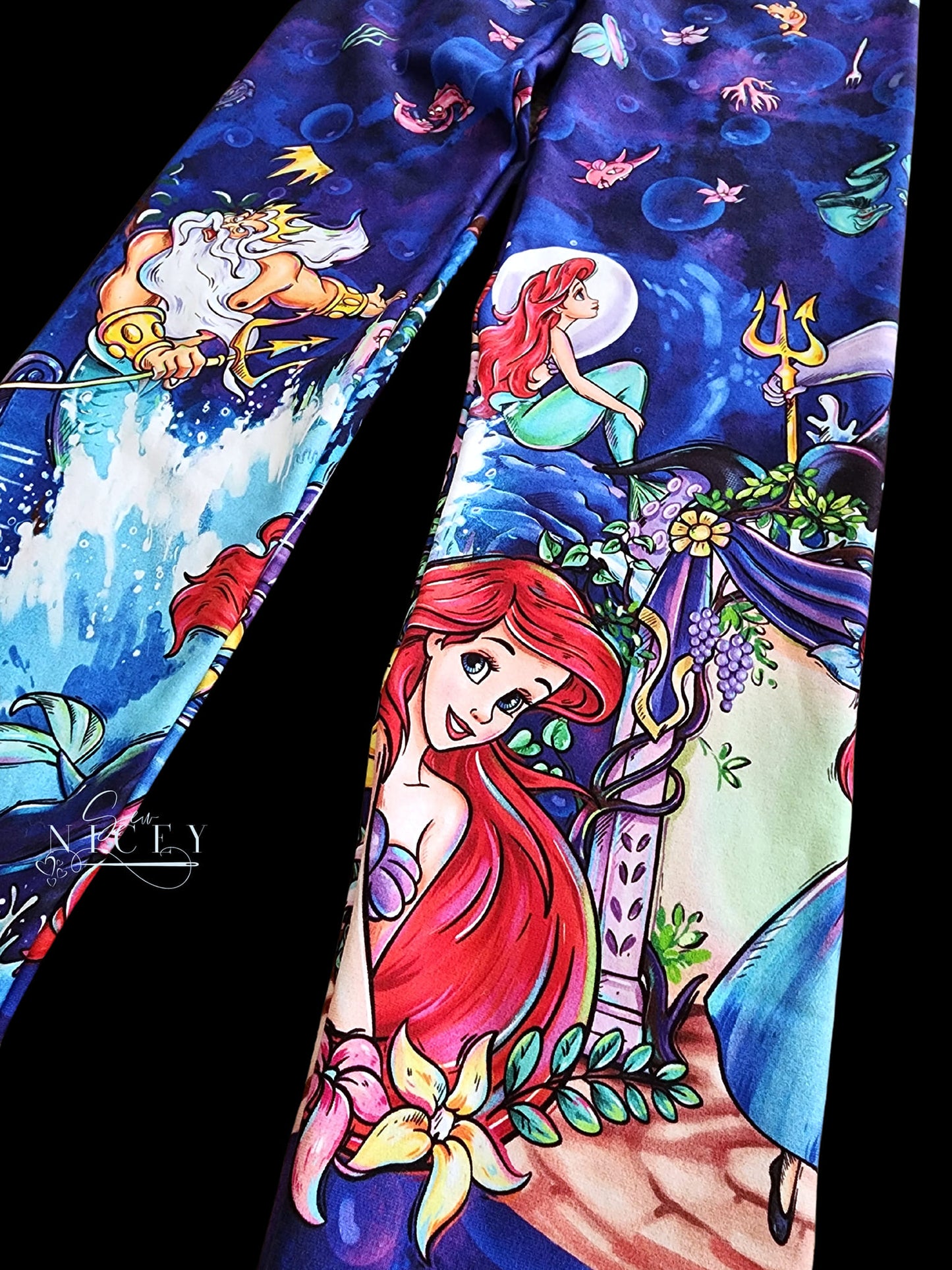 Preorder R30 FABRIC/VINYL OG Mermaid Double Border Print