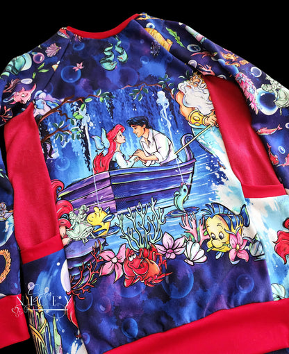 Preorder R30 FABRIC/VINYL OG Mermaid Double Border Print