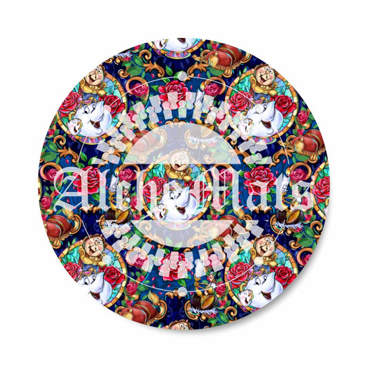 Preorder R30 FABRIC/VINYL Teapot Damask