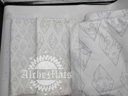 Preorder R30 FABRIC/VINYL Prismatic Diamond Coordinate