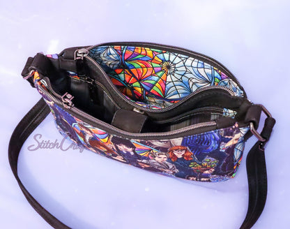 Preorder R30 FABRIC/VINYL Nevermore Stained Glass Coordinate
