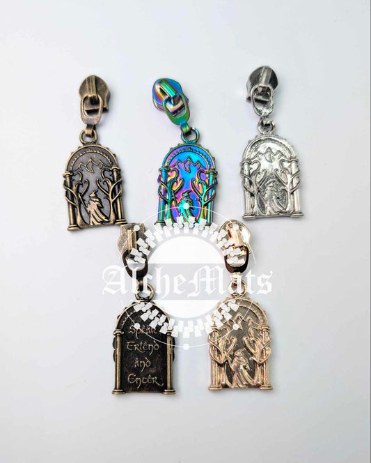 RETAIL Hardware Wizard Door #5 Zipper Pull INDIVIDUAL
