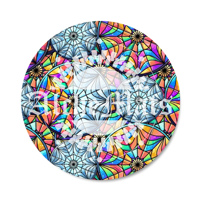 Preorder R30 FABRIC/VINYL Nevermore Stained Glass Coordinate