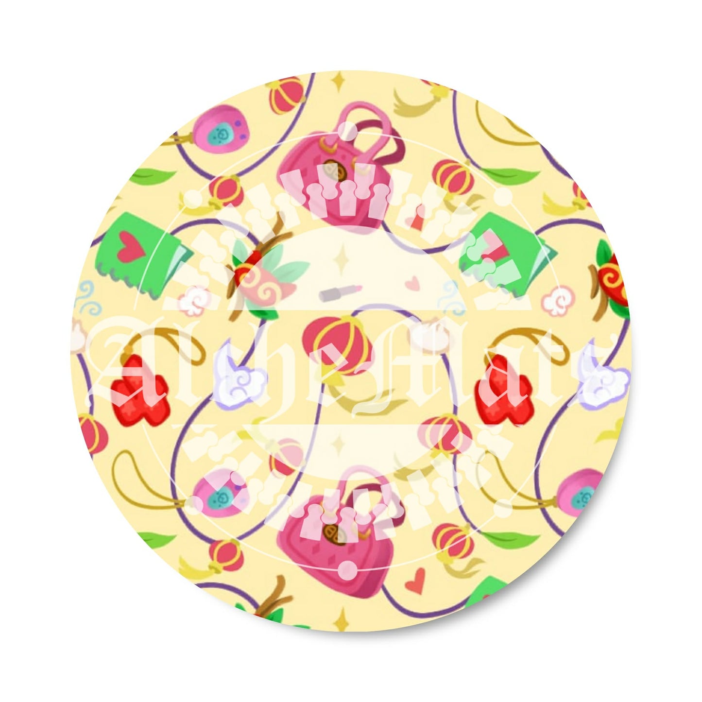 Preorder R30 Fabric/Vinyl Red Pandamonium Coordinate