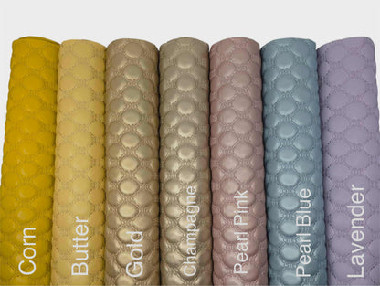 Retail Quilted Vinyl 18" Electric Diamond