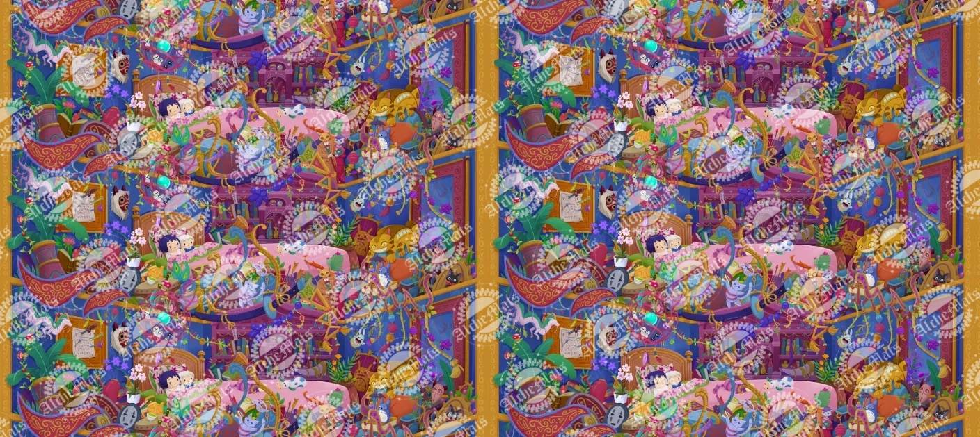 Preorder R30 FABRIC/VINYL Howl Bedroom Stacked