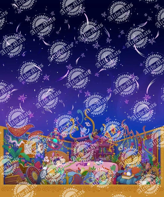 Preorder R30 Fabric Howl Bedroom Adult Blanket Panel