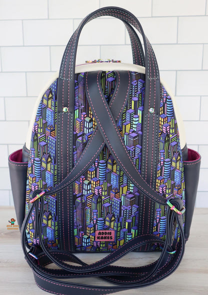Preorder R30 FABRIC/VINYL Neon NYC Stacked Buildings
