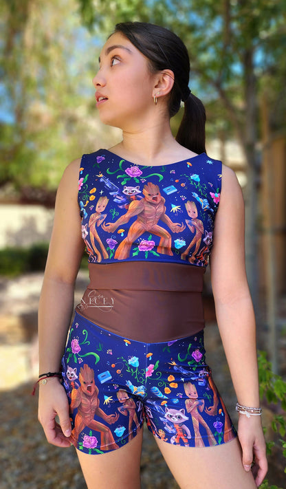 Preorder R30 FABRIC/VINYL I am G-root Double Border Print