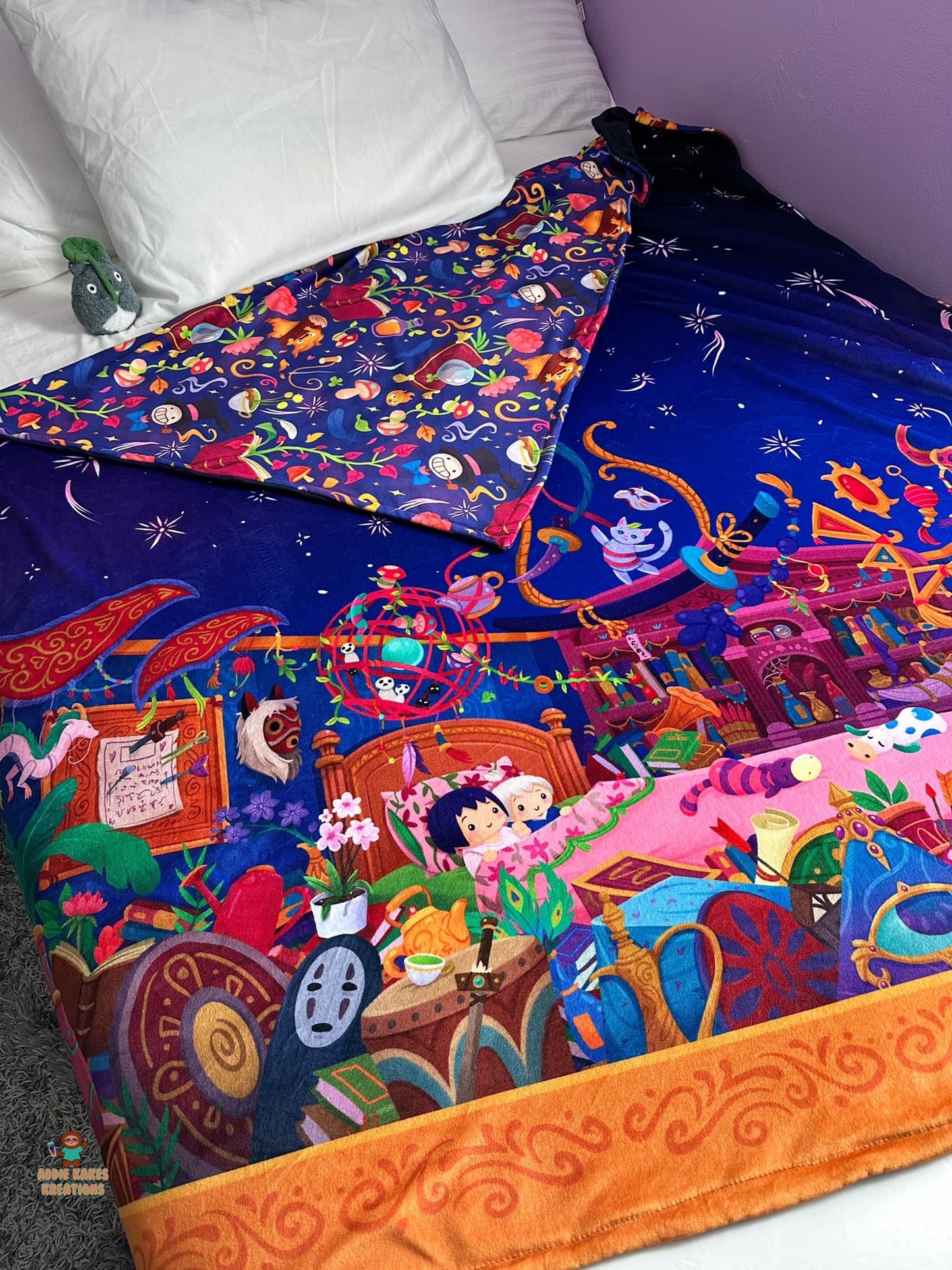 Preorder R30 Fabric Howl Bedroom Adult Blanket Panel