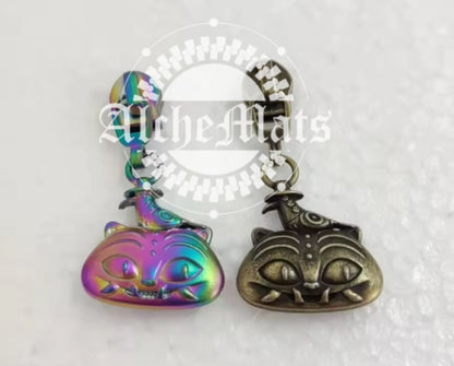 Preorder R30 Hardware 3D Derp Cat #5 Zipper Pull INDIVIDUAL