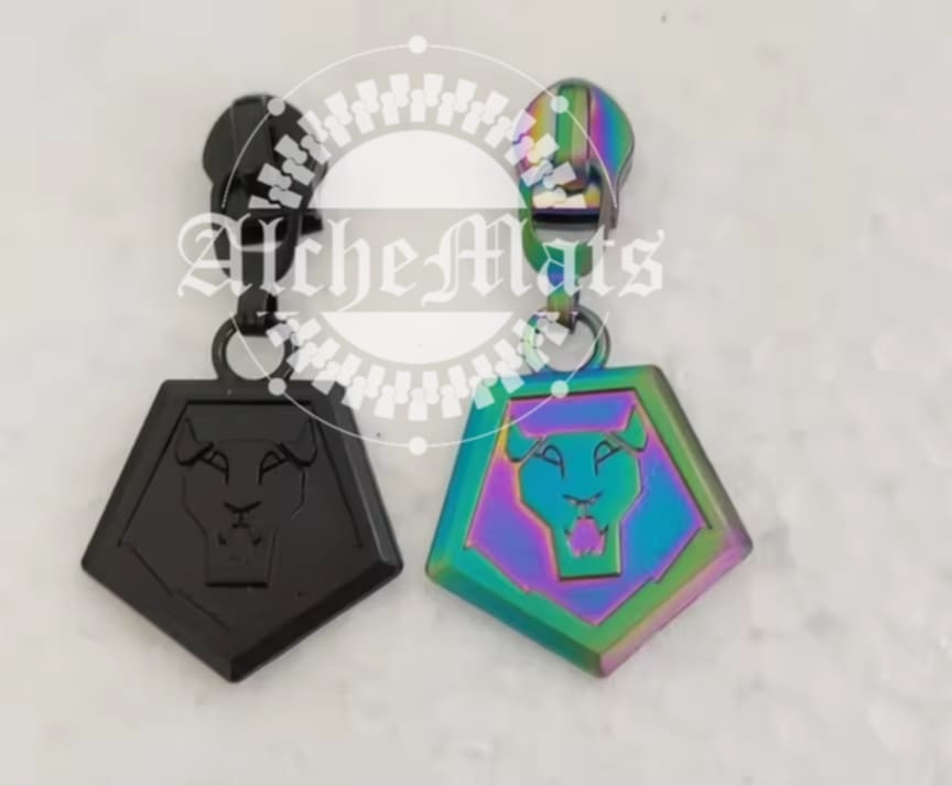 Retail Hardware Lion Popstar #5 Zipper Pull INDIVIDUAL