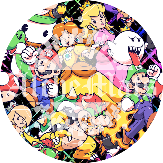 Preorder R30 Fabric/Vinyl Itsa Me Stacked