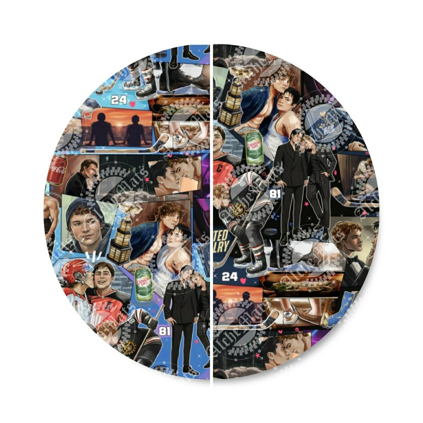 Preorder R30 Fabric/Vinyl Hockey Romance