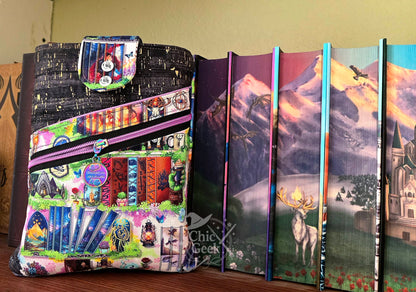 Preorder R30 FABRIC/VINYL Bookish Romantasy Shelf
