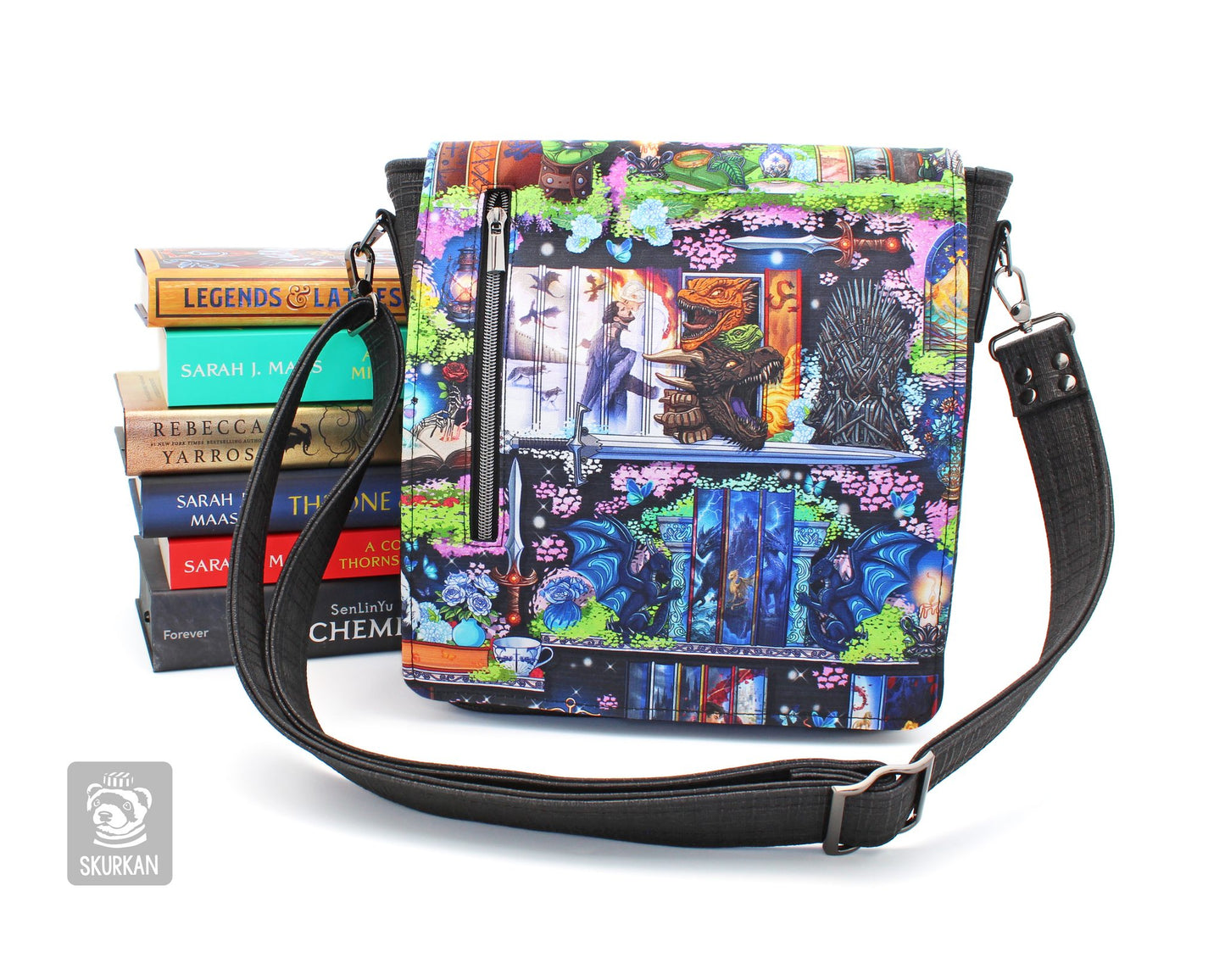 Preorder R30 FABRIC/VINYL Bookish Romantasy Shelf