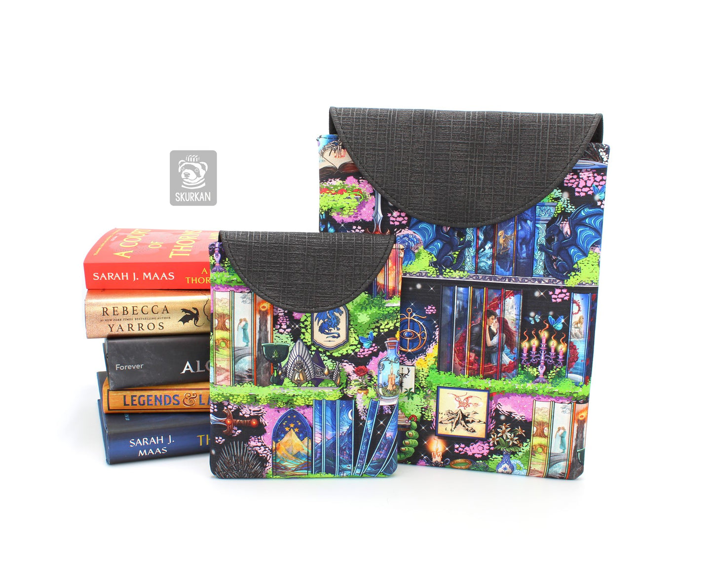Preorder R30 FABRIC/VINYL Bookish Romantasy Shelf