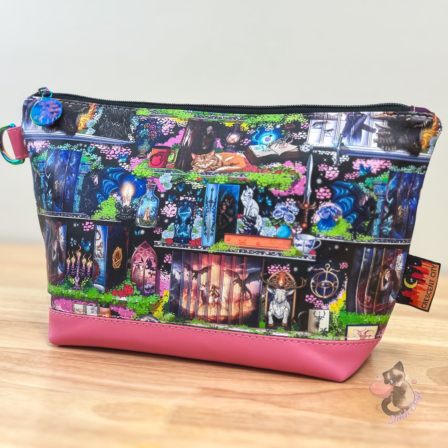 Preorder R30 FABRIC/VINYL Bookish Romantasy Shelf