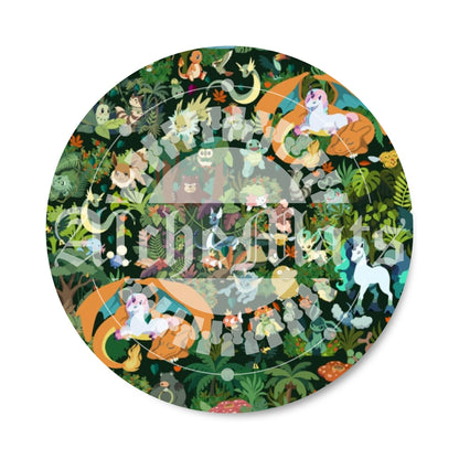 Preorder R30 Fabric/Vinyl Unicorn Tapestry Stacked