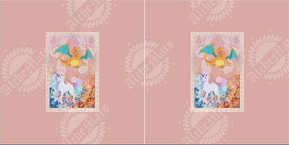 Preorder R30 Fabric Adult Clothing Panel Unicorn Tapestry Pastel