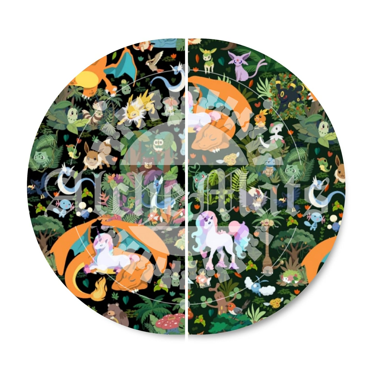 Preorder R30 Fabric/Vinyl Unicorn Tapestry Tossed