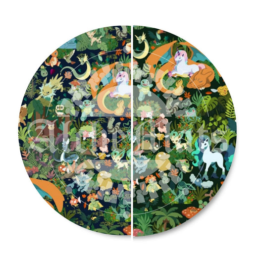 Preorder R30 Fabric/Vinyl Unicorn Tapestry Stacked