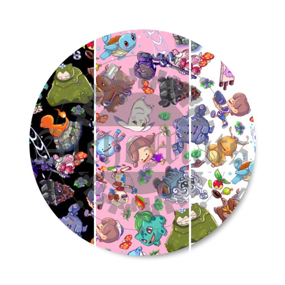 Preorder R30 Fabric/Vinyl Poke Utopia Characters Tossed