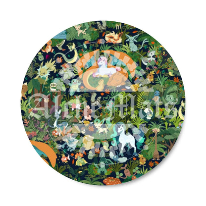 Preorder R30 Fabric/Vinyl Unicorn Tapestry Stacked