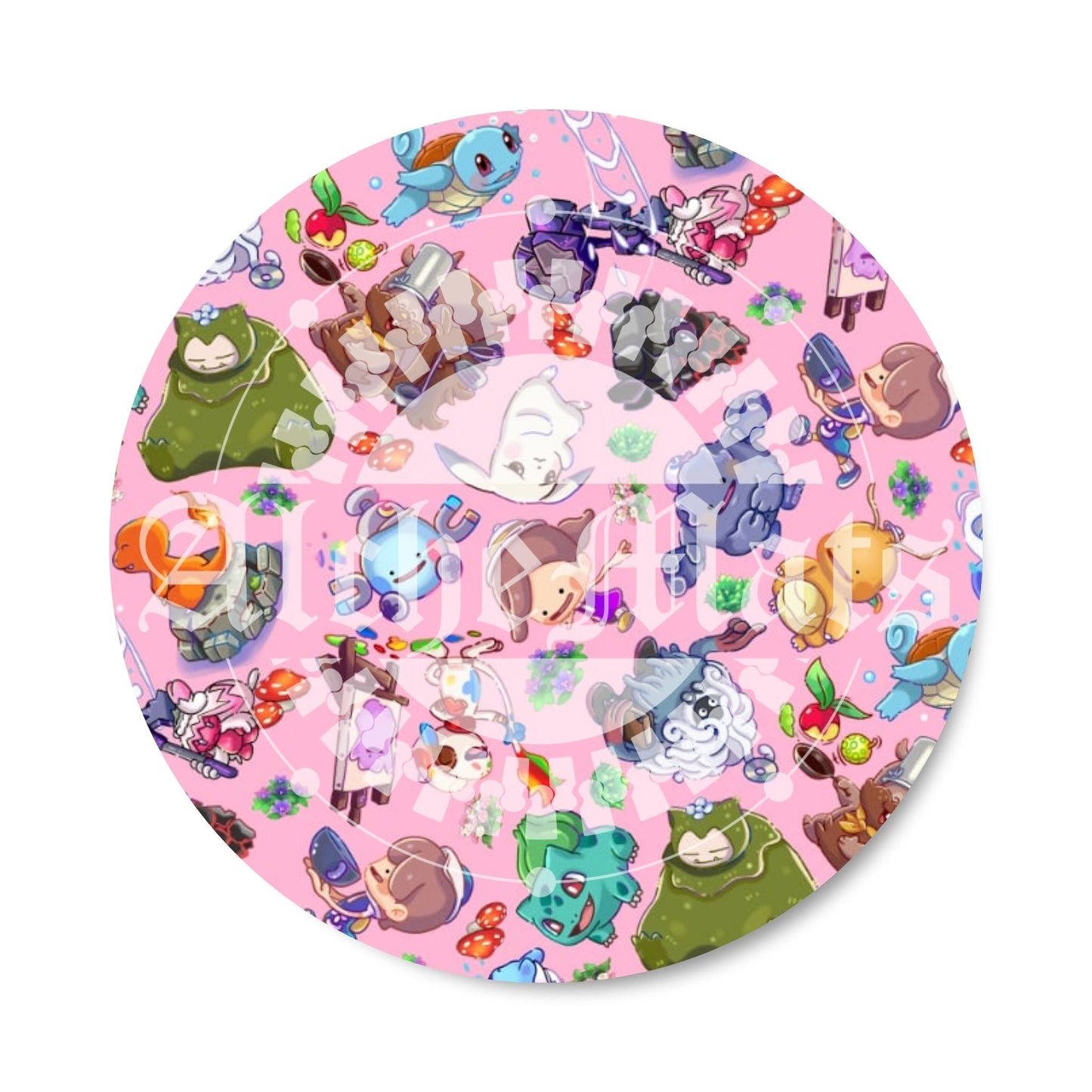 Preorder R30 Fabric/Vinyl Poke Utopia Characters Tossed