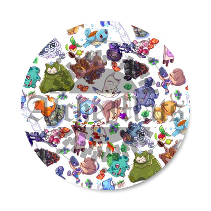 Preorder R30 Fabric/Vinyl Poke Utopia Characters Tossed