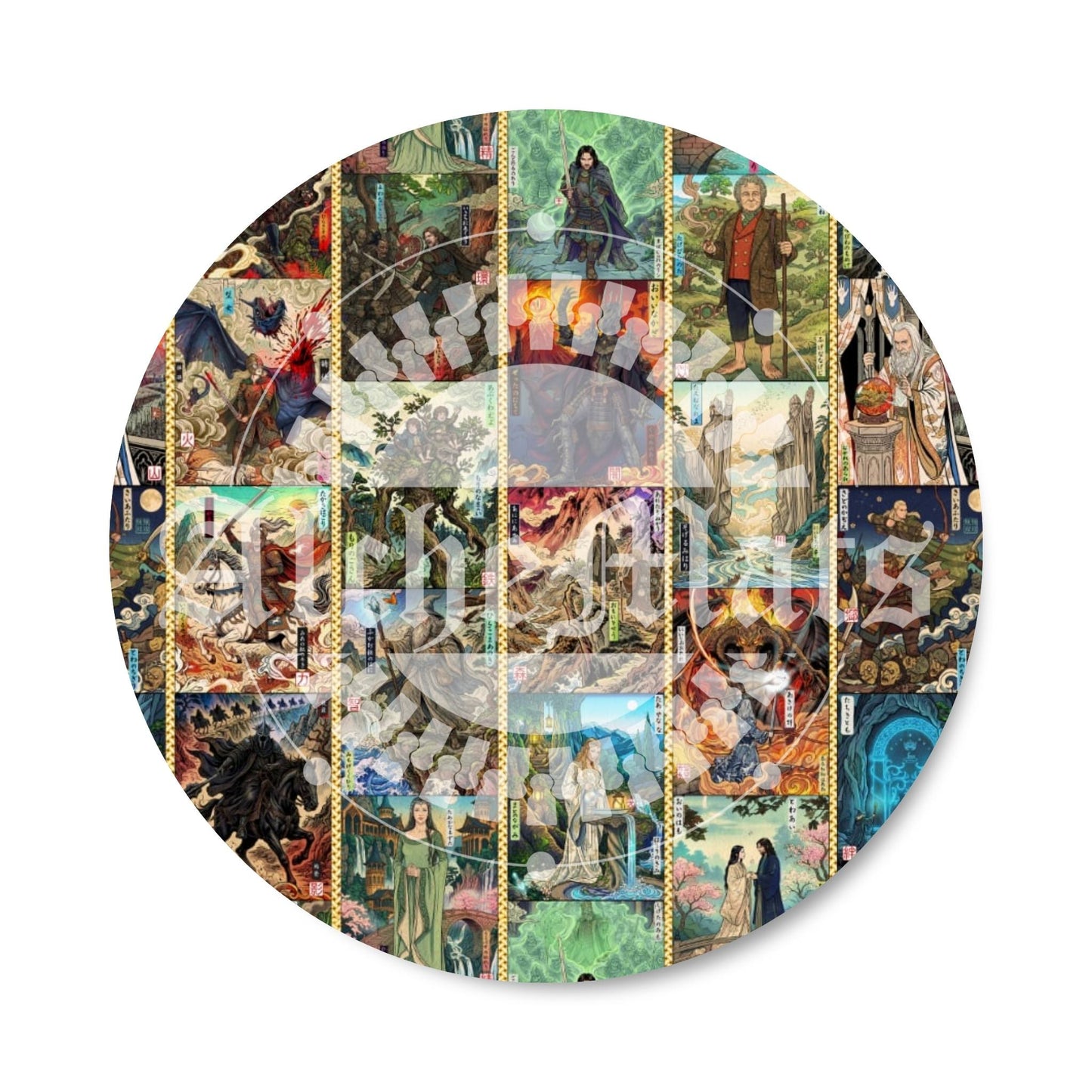 Preorder R30 Fabric/Vinyl LOTR JP Painting Lined Orc