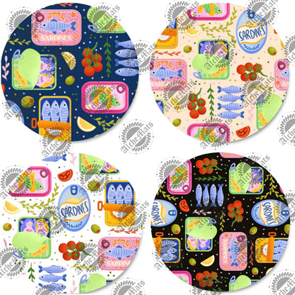 Preorder R30 FABRIC/VINYL Sardines