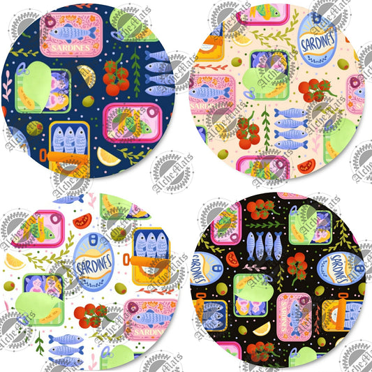 Preorder R30 FABRIC/VINYL Sardines