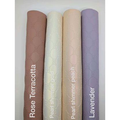 Retail Vinyl Single Toned Buttery Smooth Deboss Vinyl 18" Roll Electric Diamond