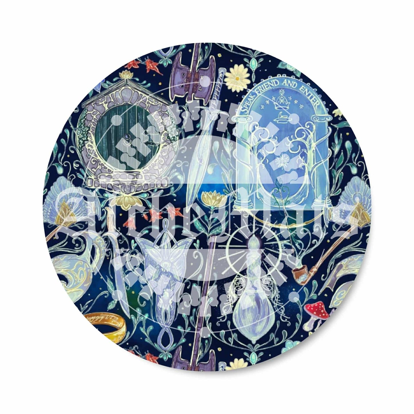 Preorder R30 Fabric/Vinyl Watercolor LOTR