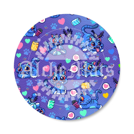 Preorder R30 FABRIC/VINYL Smol Kitty Magpie Cuties