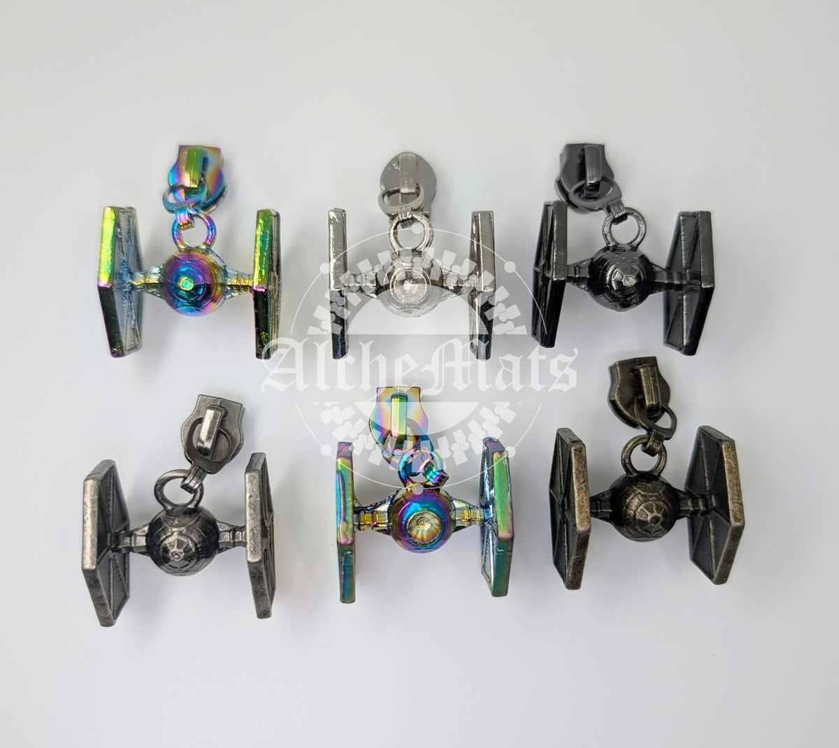 Retail Hardware 3D Fighter #5 Zipper Pull INDIVIDUAL