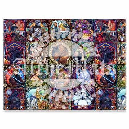 Preorder R30 Fabric/Vinyl Deco Portraits Grid
